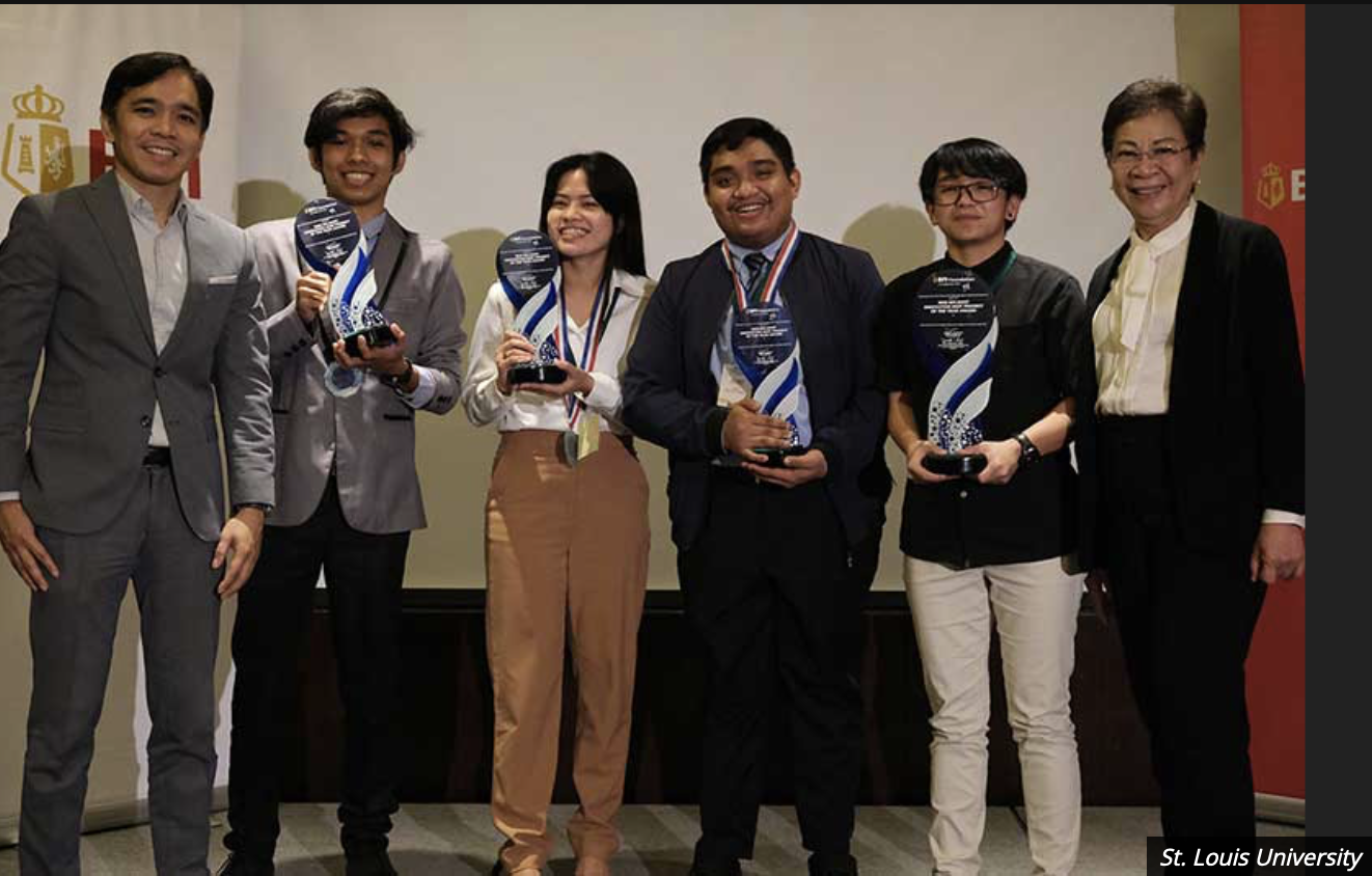Students from St. Louis University: Winners of the BPI-DOST Innovation Awards in 2022